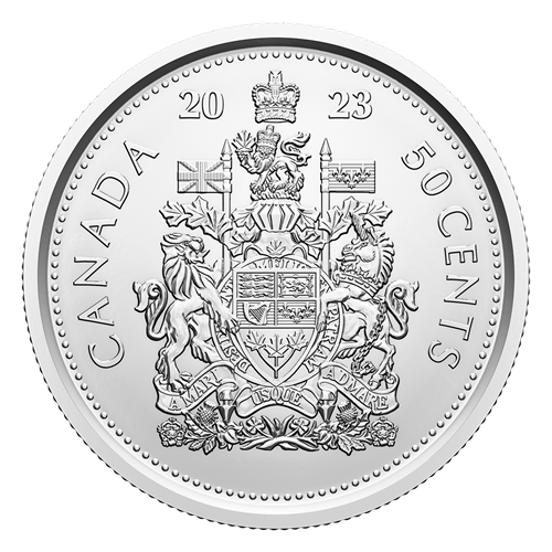 2023 Charles III 6-Piece Set: First Strike + Classic 50¢ from a Special Roll - BU HIGH QUALITY