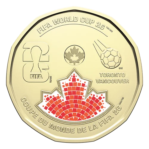 2025 Loonie ($1) Supreme Short Color - BU (MS-69) SUPER GEN NEAR PERFECT